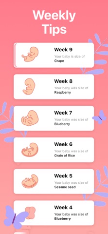 Contraction Timer & Tracker +. Screenshot 4 of 9