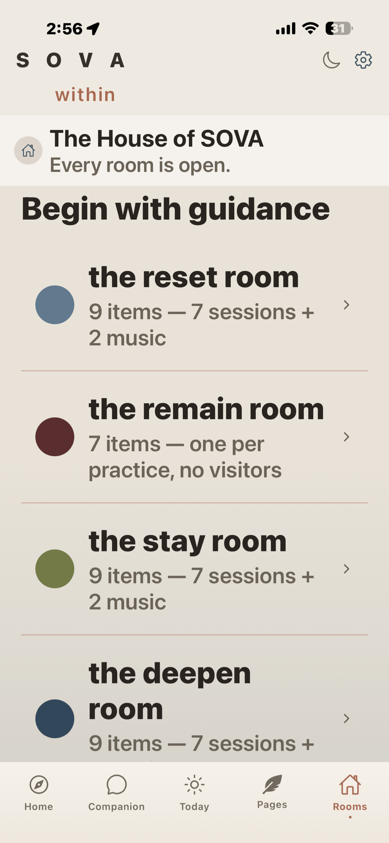 SOVA within screenshot 3