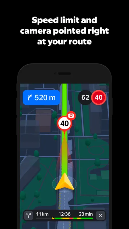 Yandex Navi – navigation, maps screenshot 3 of 6