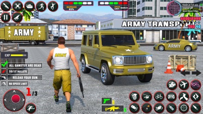 Army Car Truck Transport Games Screenshot