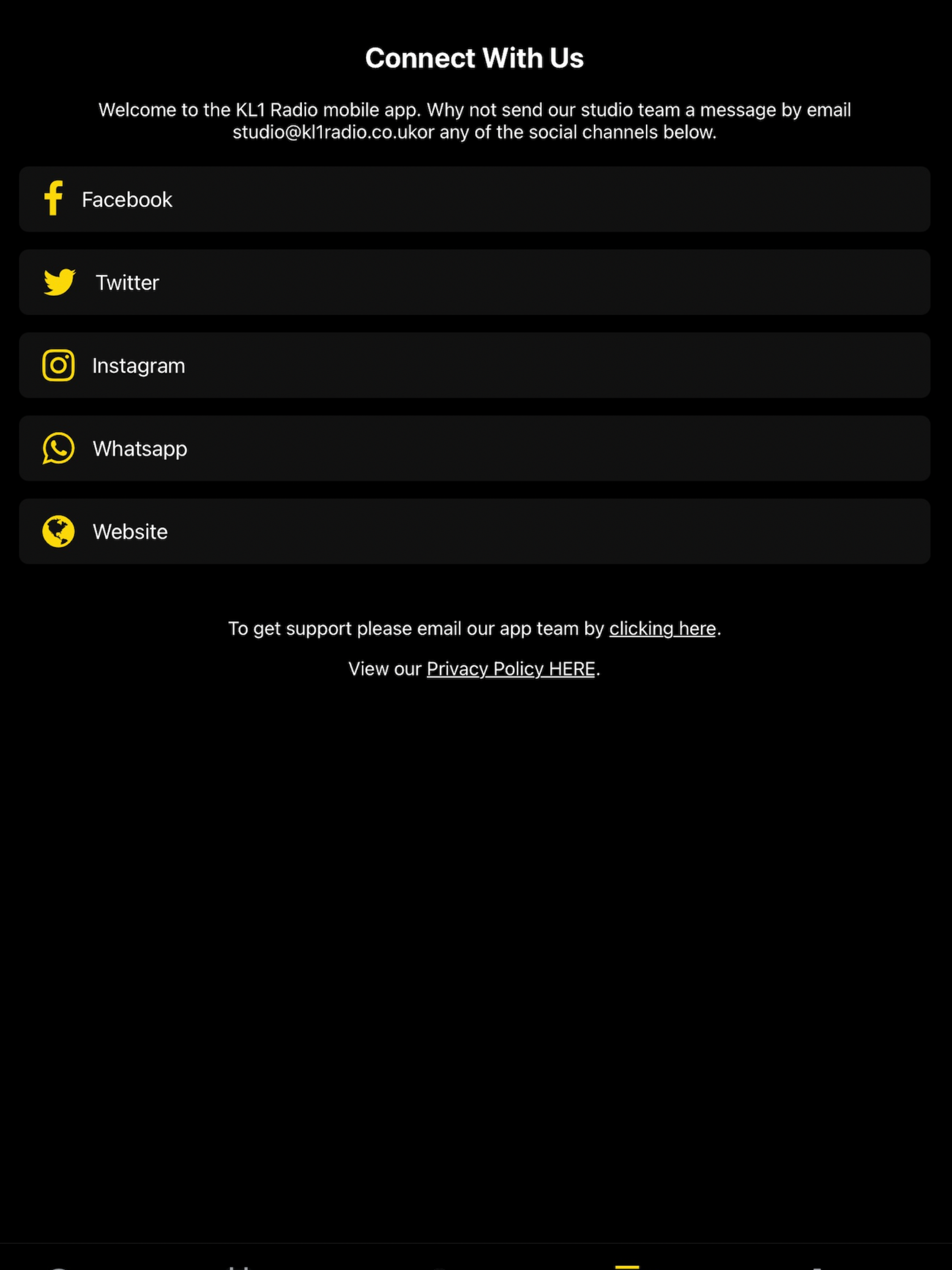 KL1 RADIO