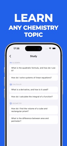 Chemistry Solver: ChemFella iPhone screenshot
