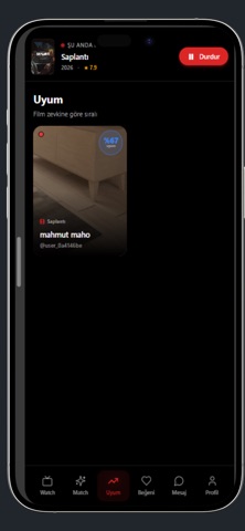 WMatch iPhone screenshot