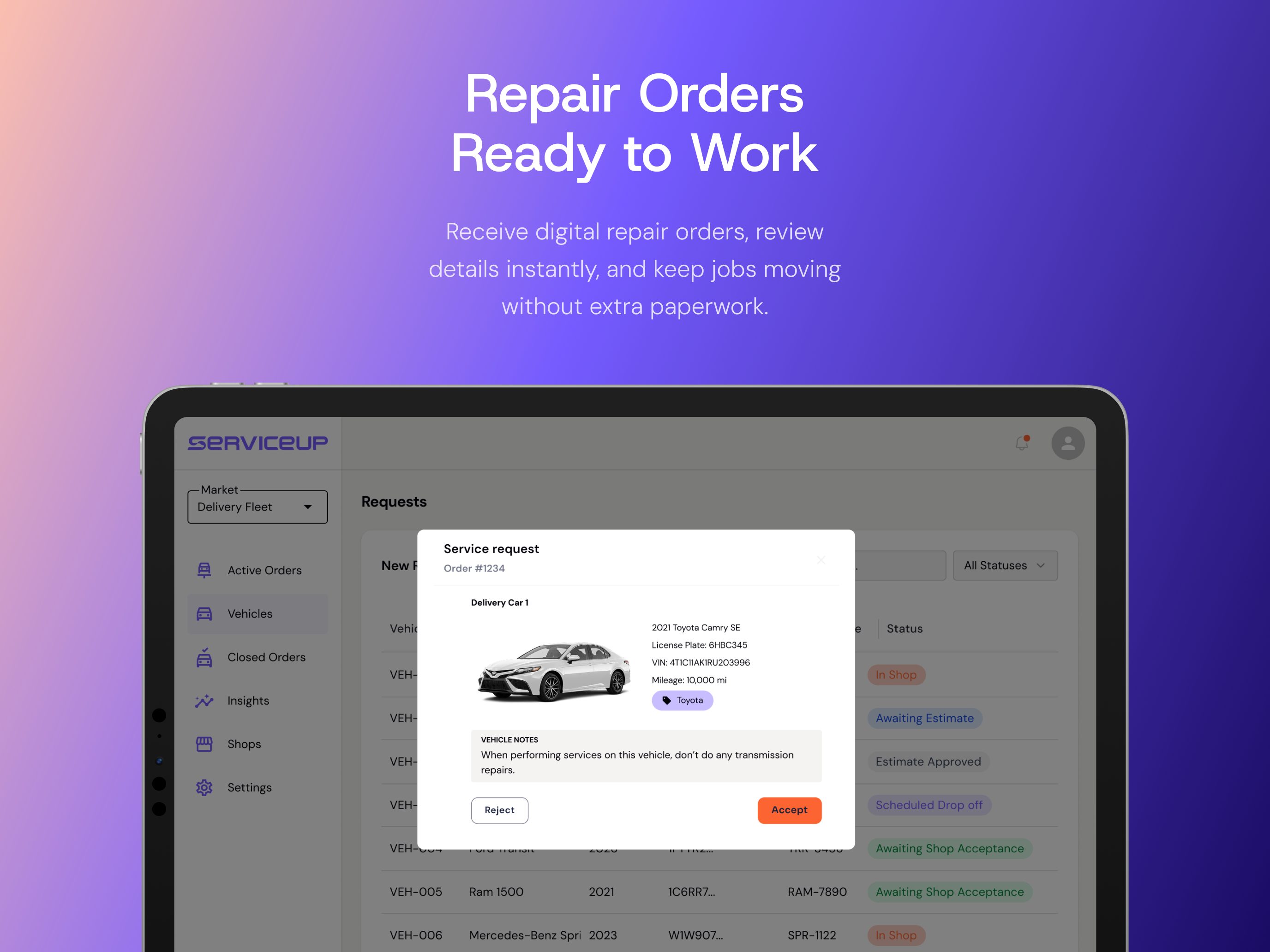 ServiceUp Shops screenshot 10