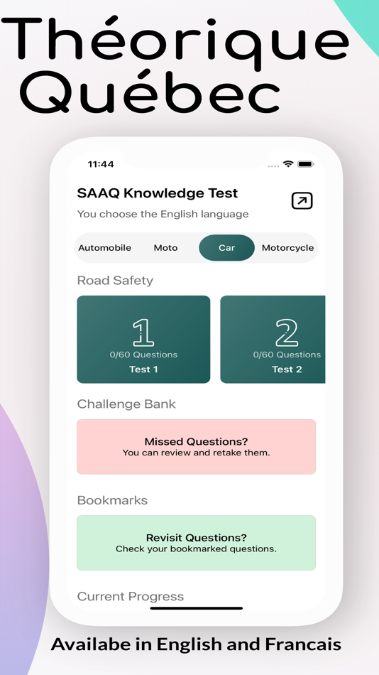 #2. Test SAAQ (iOS) 由: Phan Tan Viet