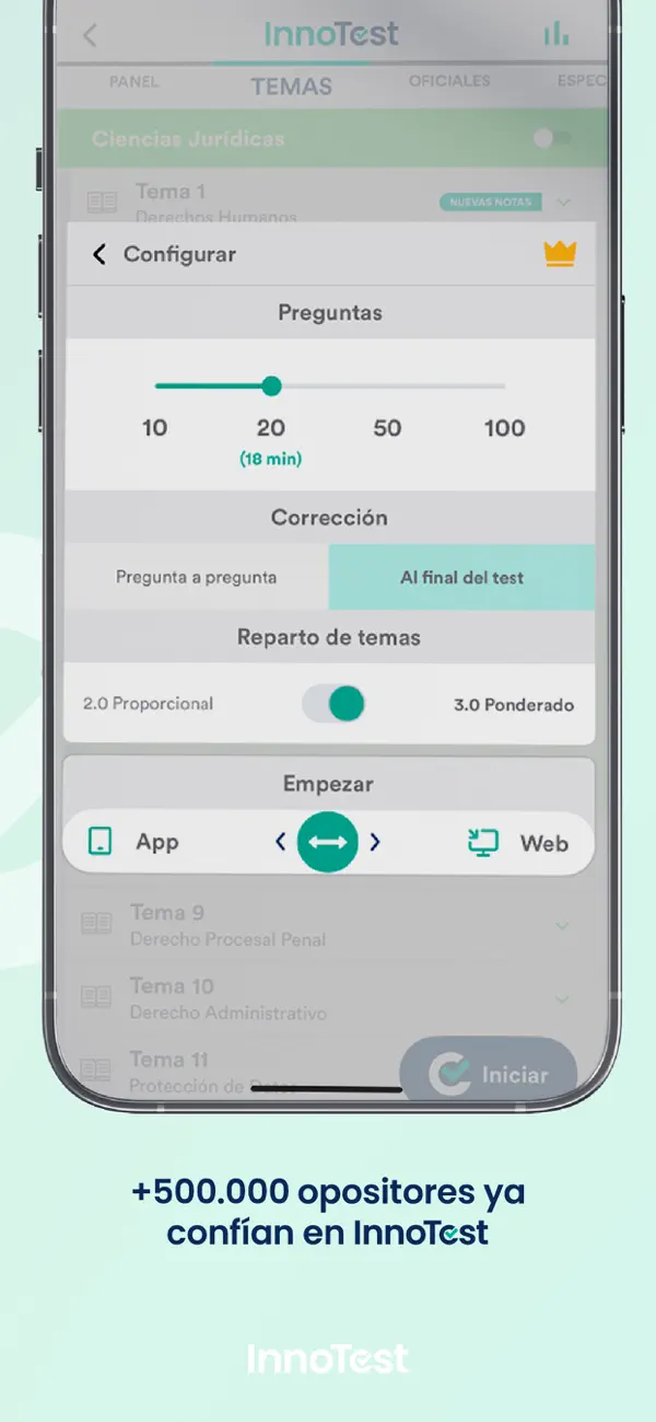 Screenshot #2 pour InnoTest Constitución 1978