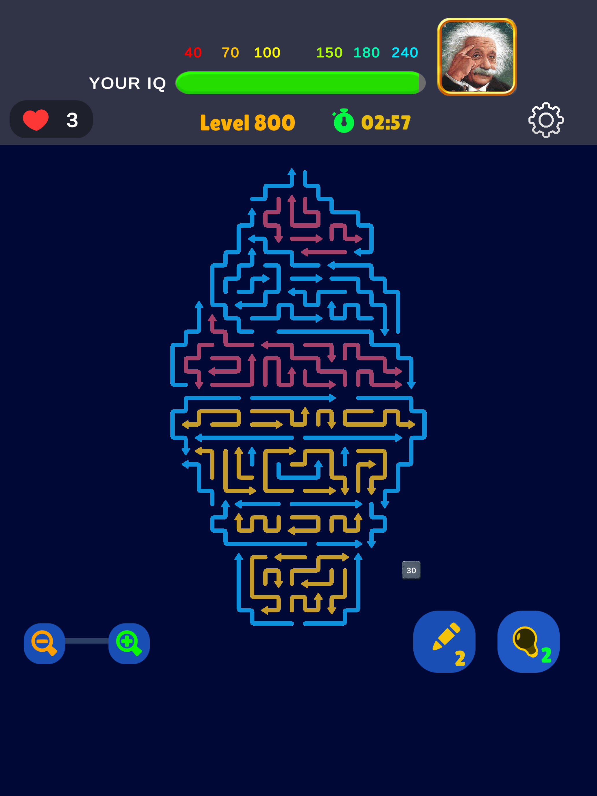 Arrows Puzzle: IQ Trainer screenshot 11