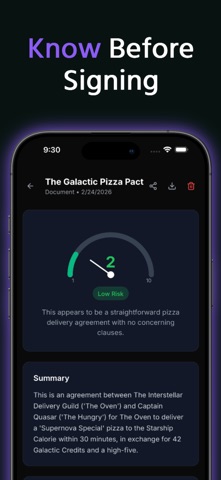 Fineprint: Contract Scanner screenshot