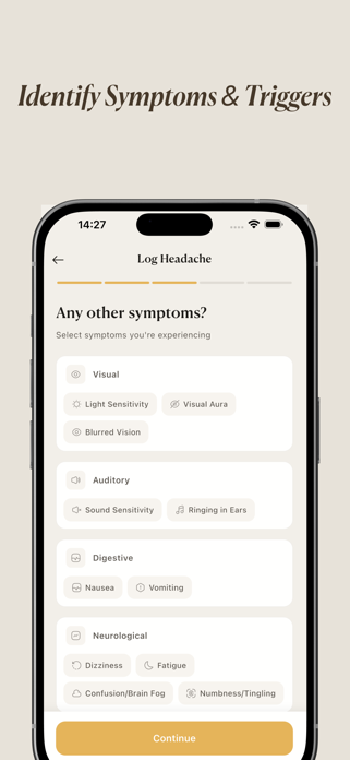 Headache Tracker - Migraine Screenshot 4 of 6