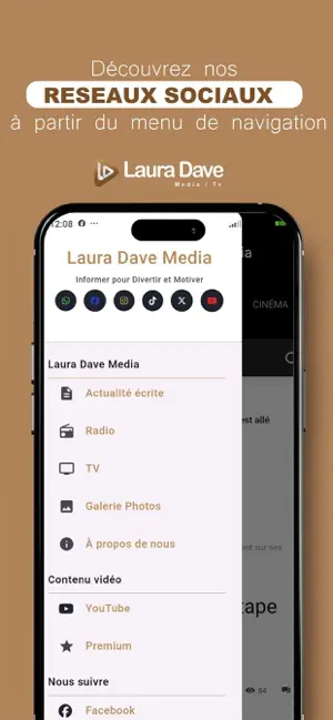 Laura Dave Média screenshot 4