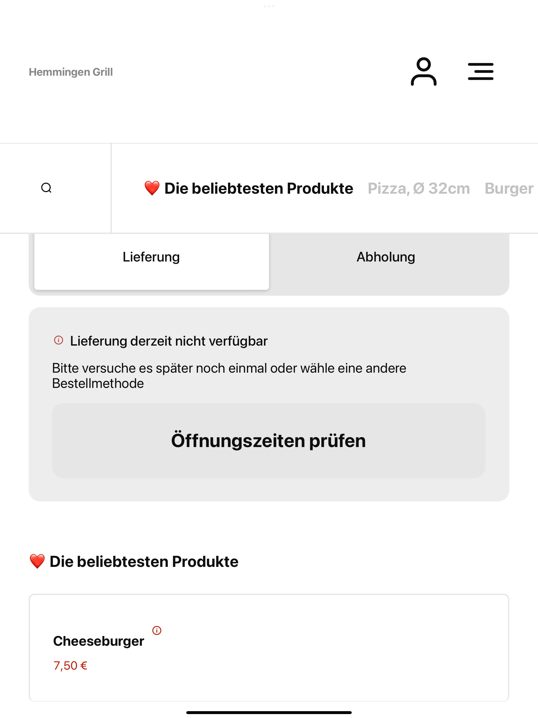 Hemmingen Grill screenshot 7