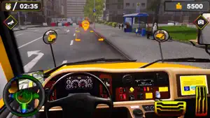 School Bus Simulator Bus Games screenshot 1