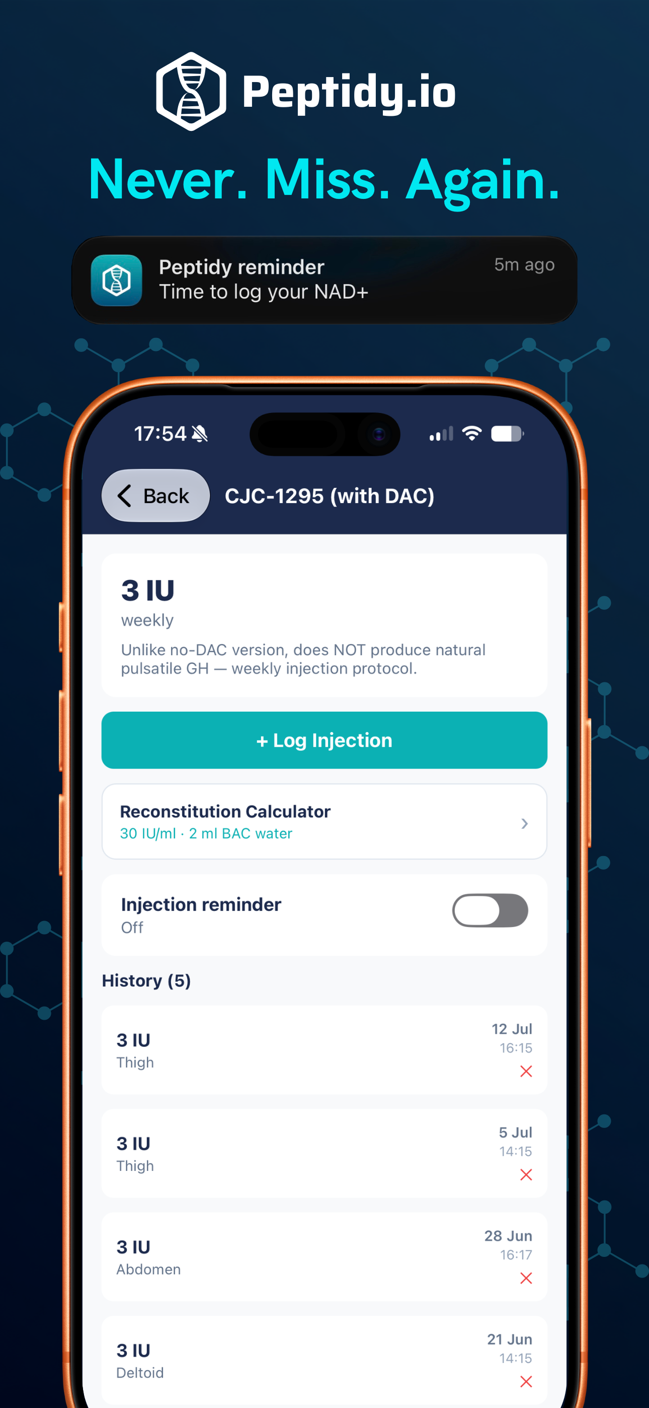 Peptidy screenshot 5