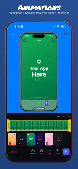 LaunchCut iPhone screenshot 3