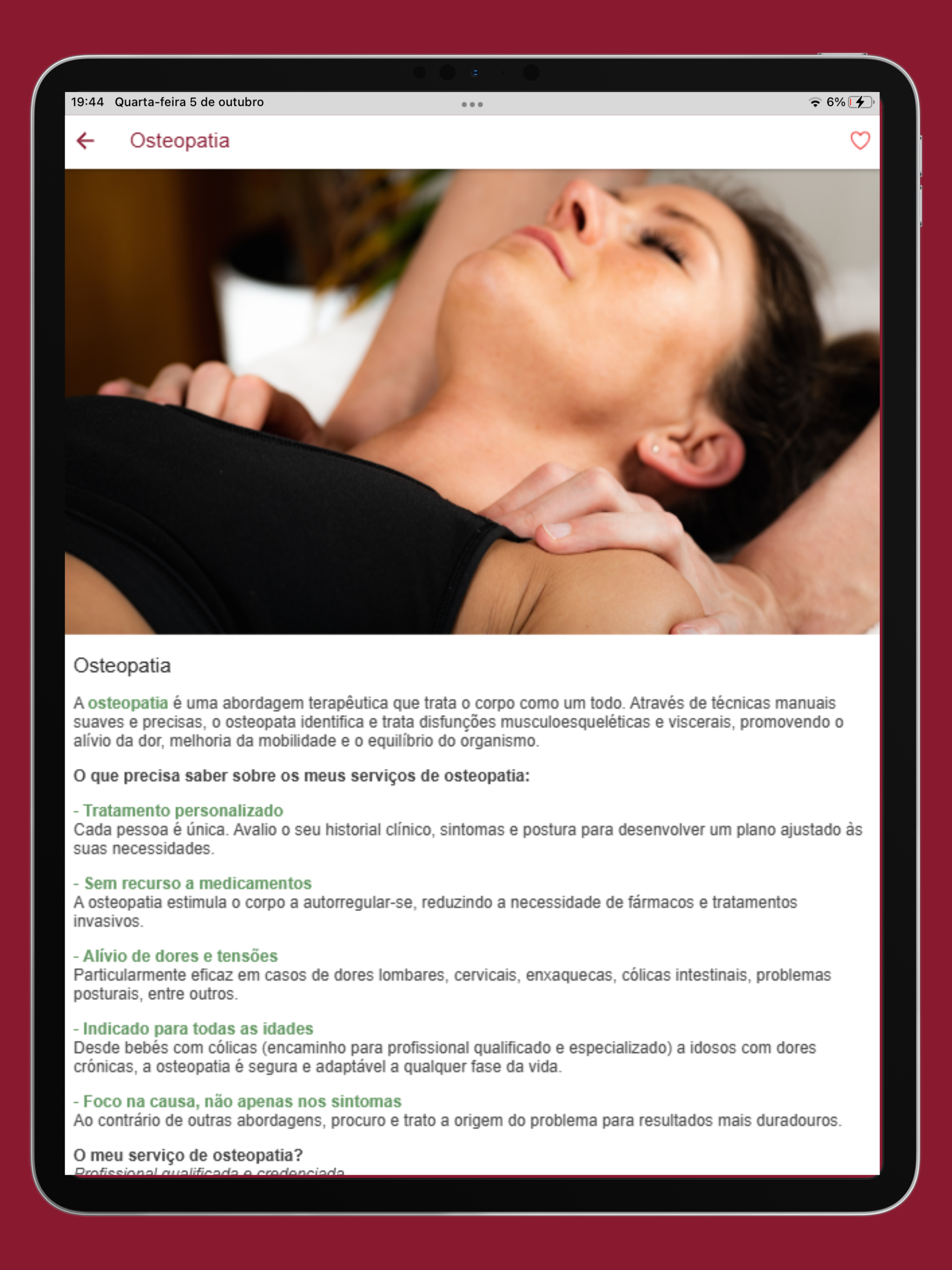 Patricia Teles Osteopatia
