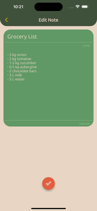 MiNote: Simple & Safe Notepad Screenshot 5 of 5