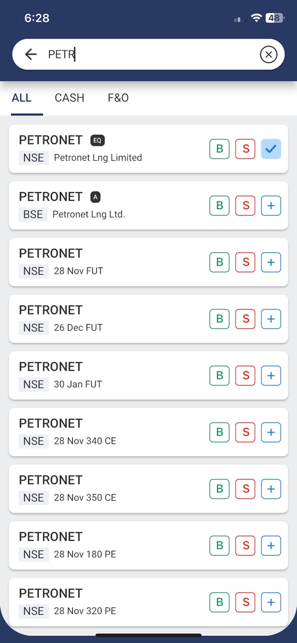 iPhone screenshot