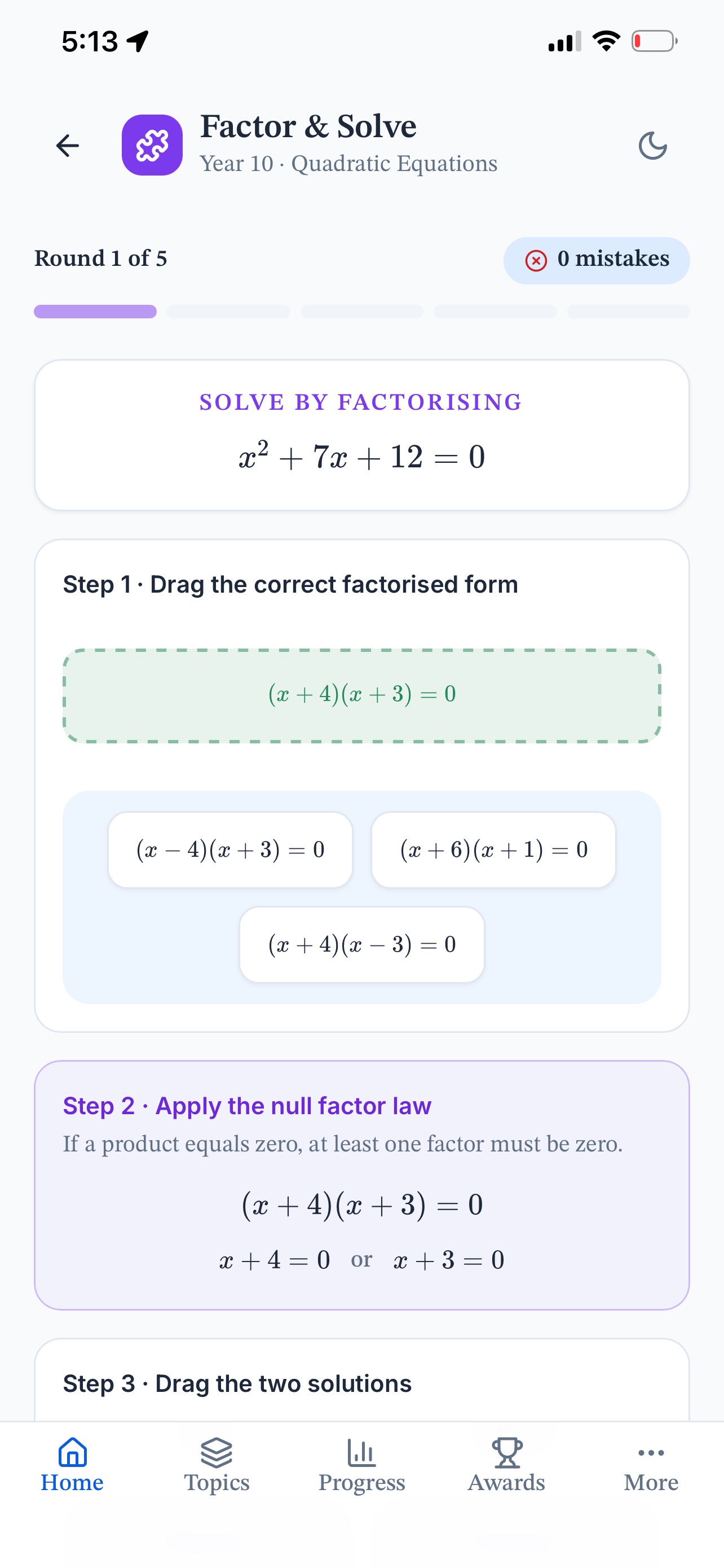 Screenshot 5 of MathsWorks by SD