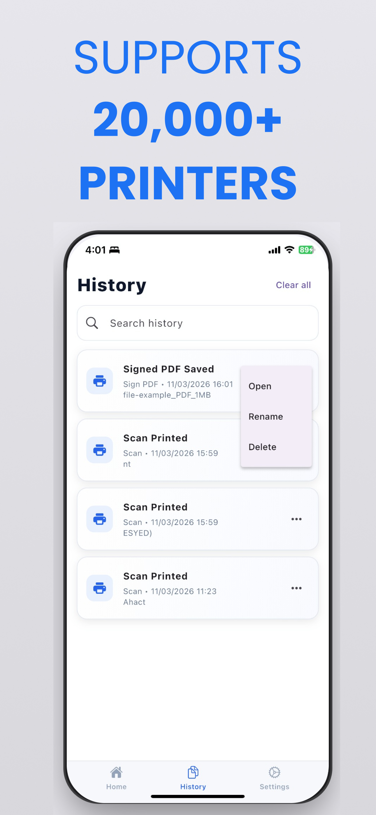 Fast Printer & Scanner App screenshot 3