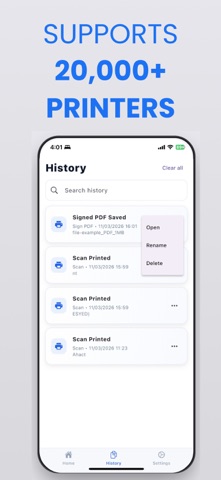 Fast Printer & Scanner App screenshot