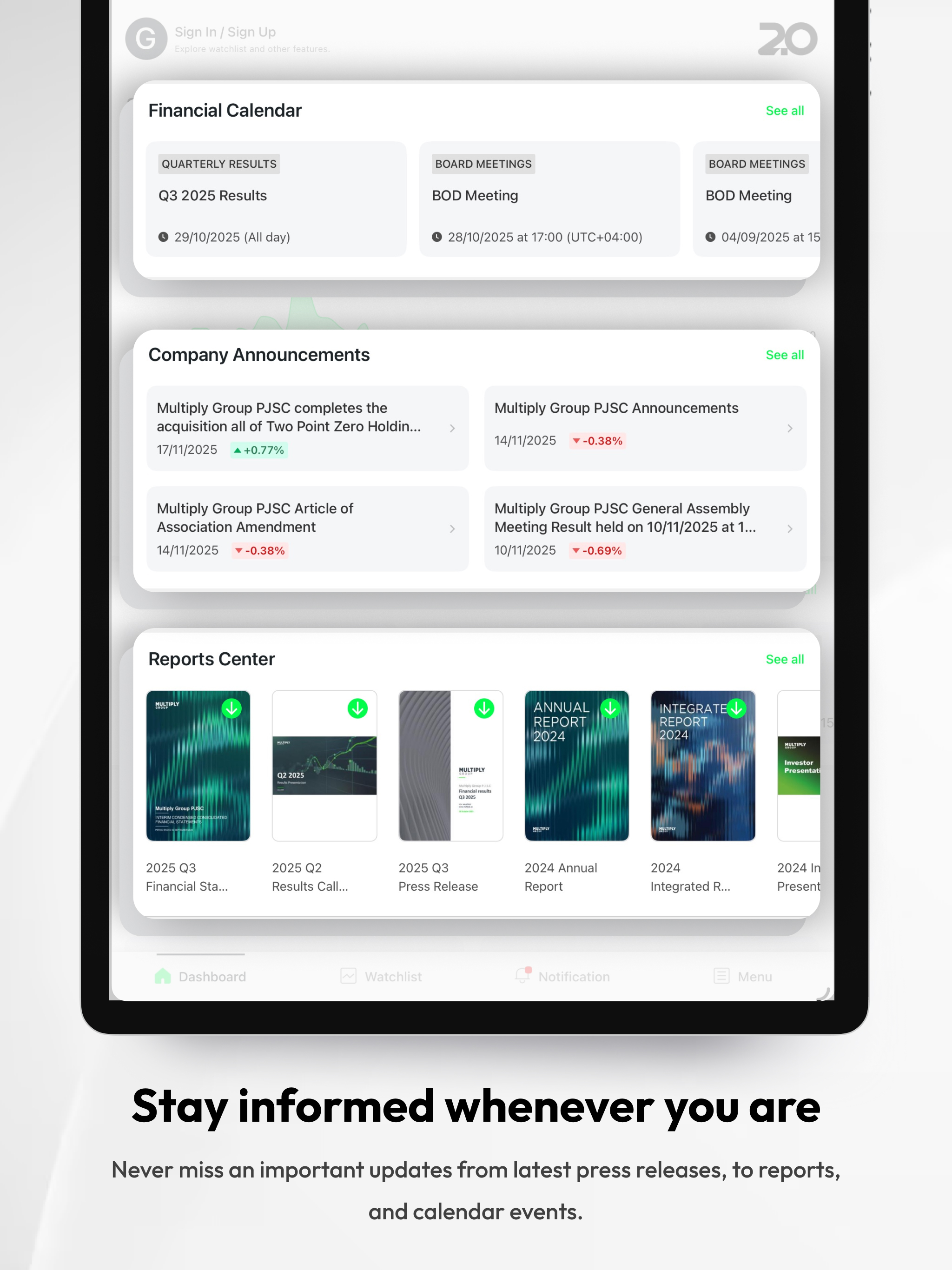 2PointZero Investor Relations