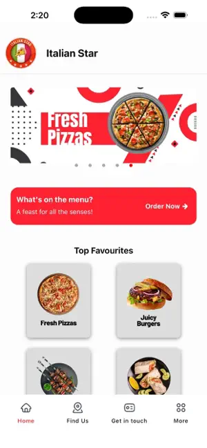 Italian Star Takeaway screenshot 1
