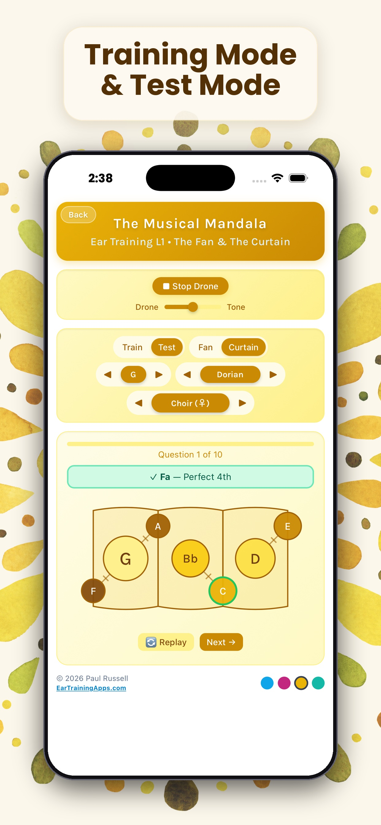 Ear Training L1 - The Fan screenshot 6