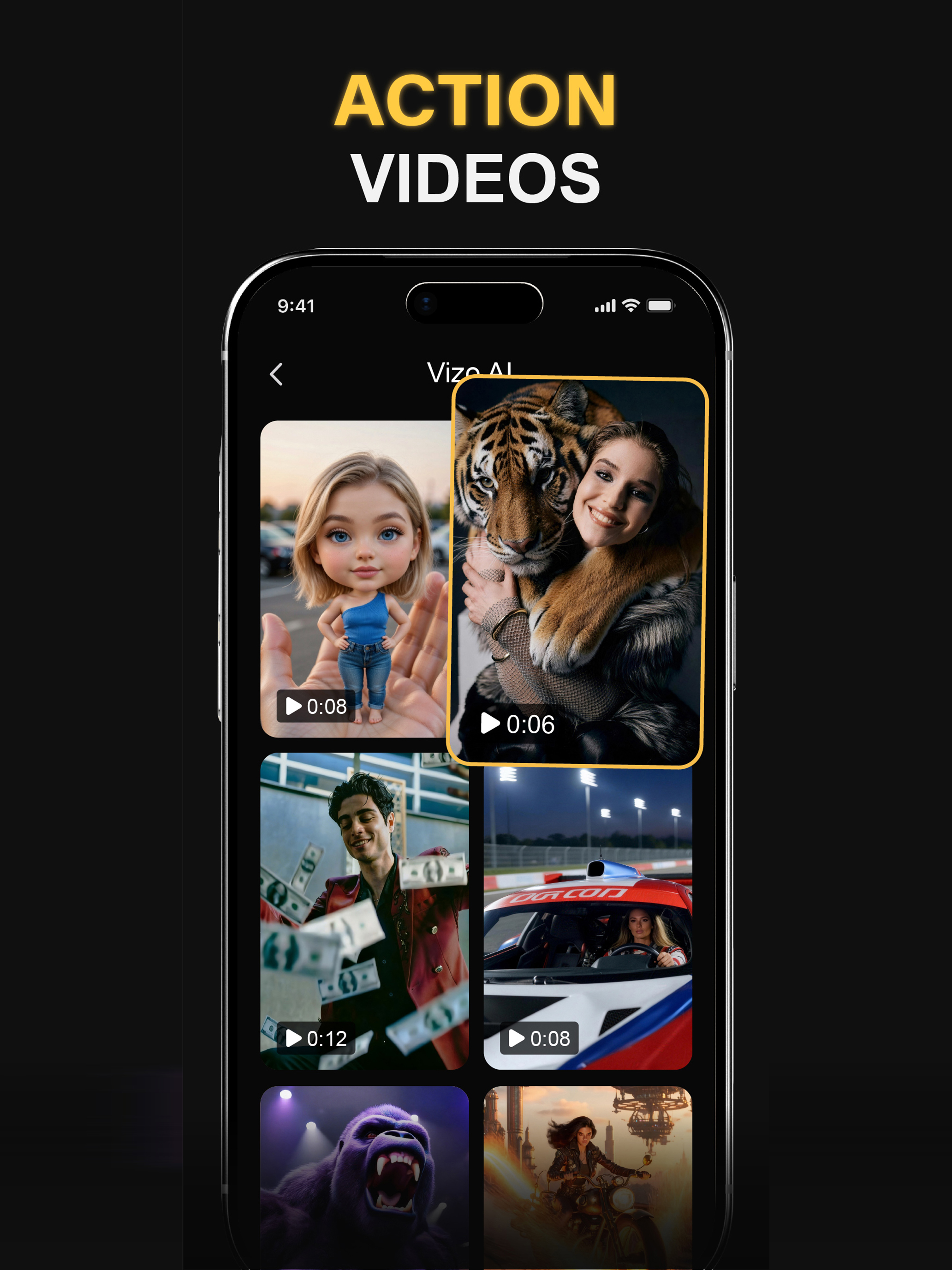 Vizo AI: Video Generator screenshot 15