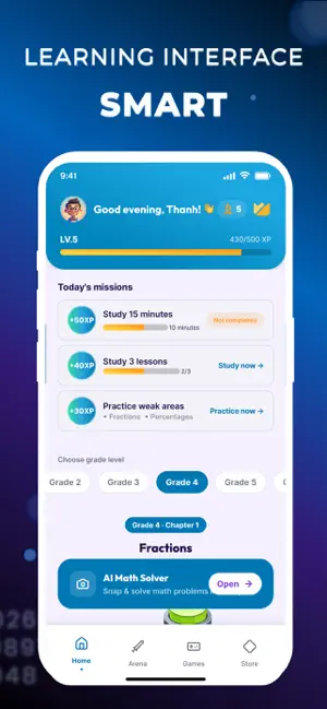 PowerMath: K-12 Math Learning screenshot 2