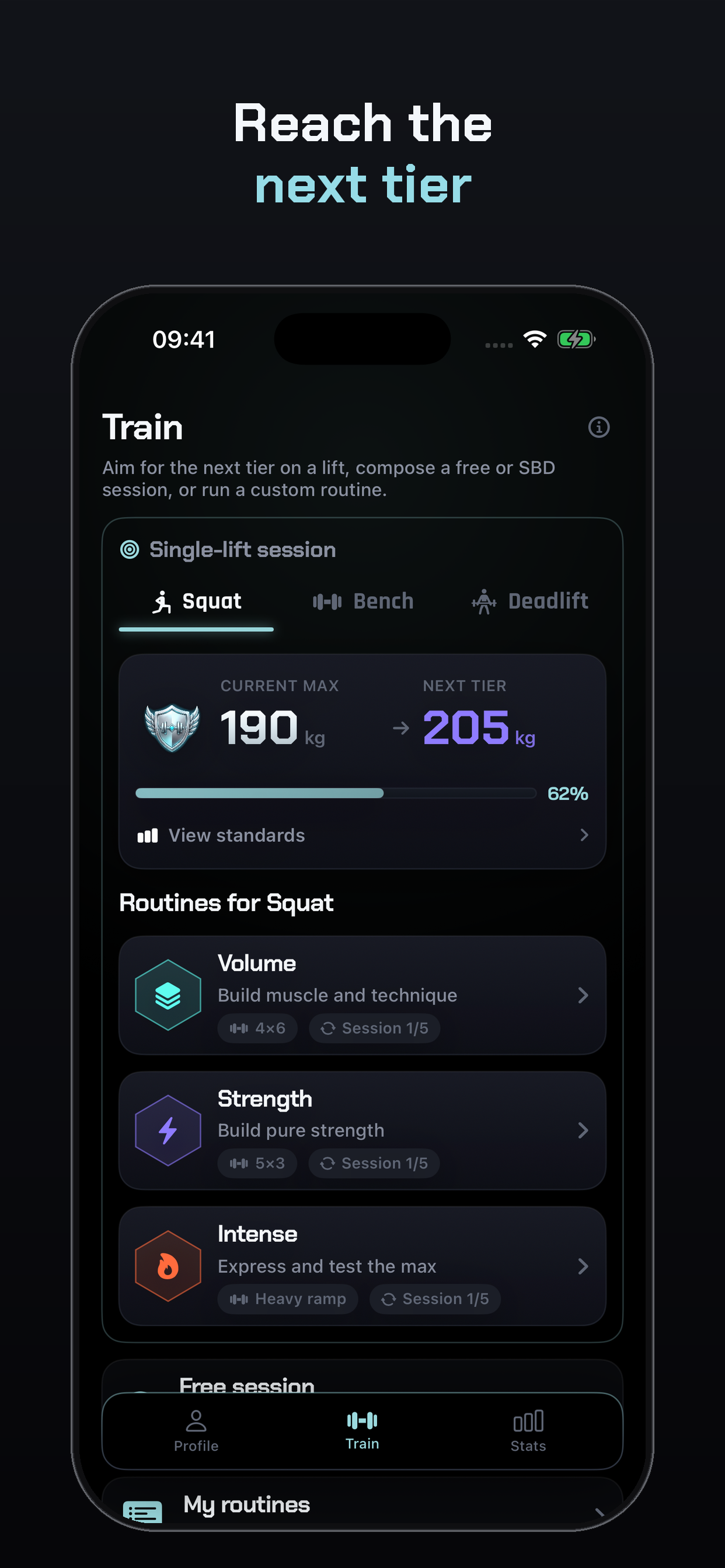 POWER: Powerlifting Rank screenshot 3