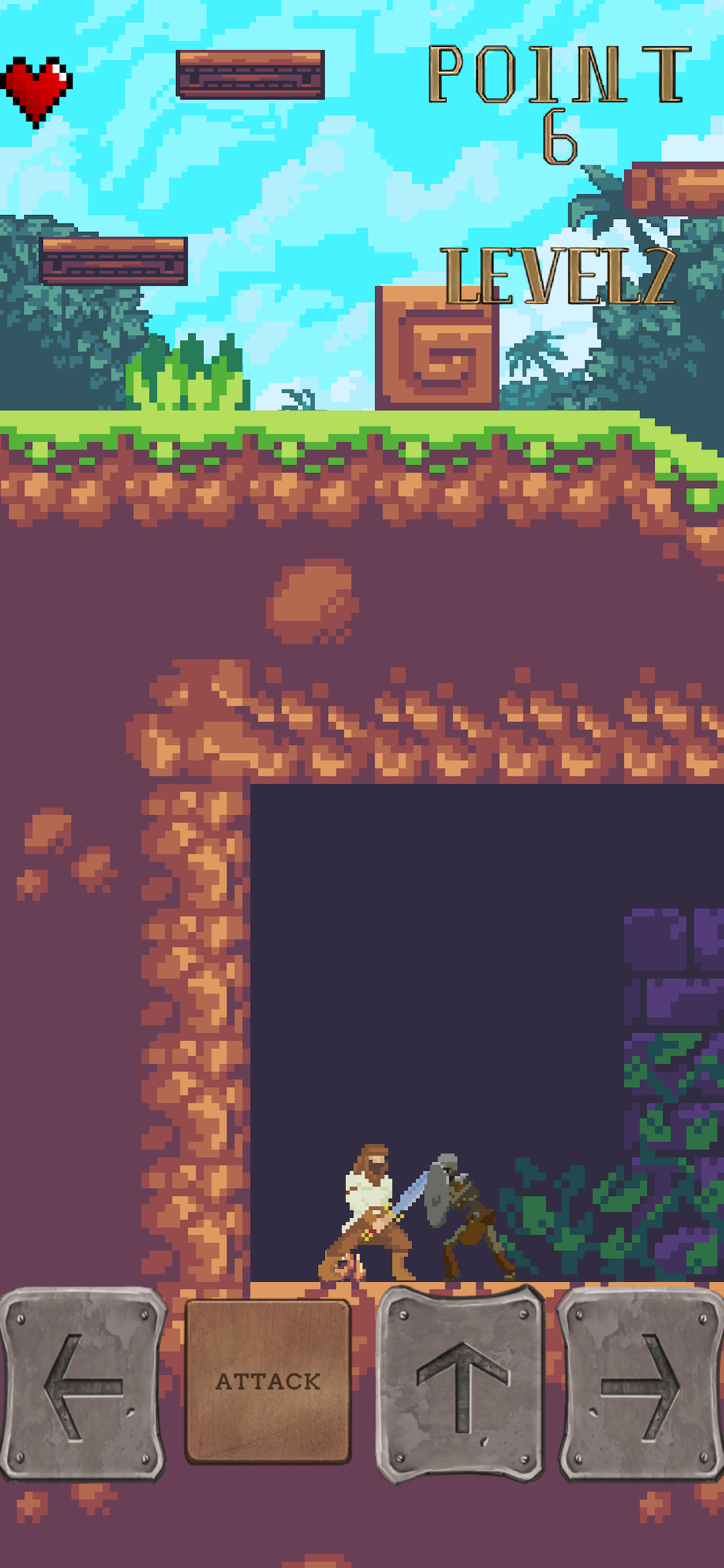 ドットアップ-DotUP-2D縦画面アクションゲーム