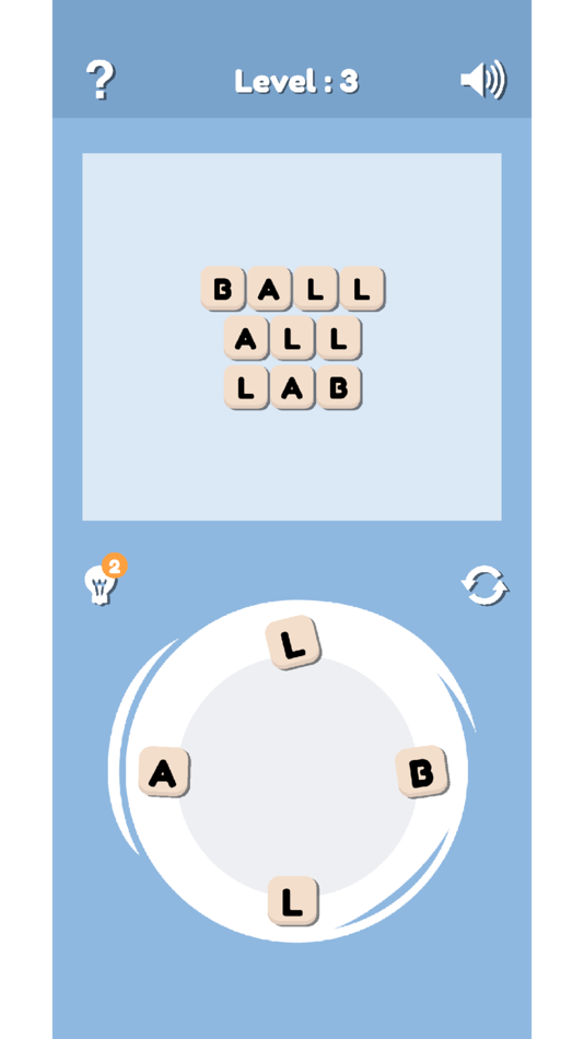 #2. Word Chef - Find Words (iOS) By: Shubham Kumar Bansod