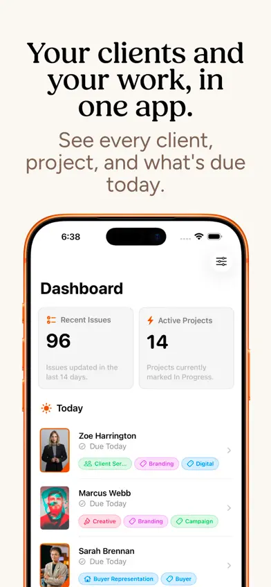 Clients – Contacts & Projects screenshot 1