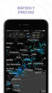 myradar tiempo radar mapa iphone capturas de pantalla 1