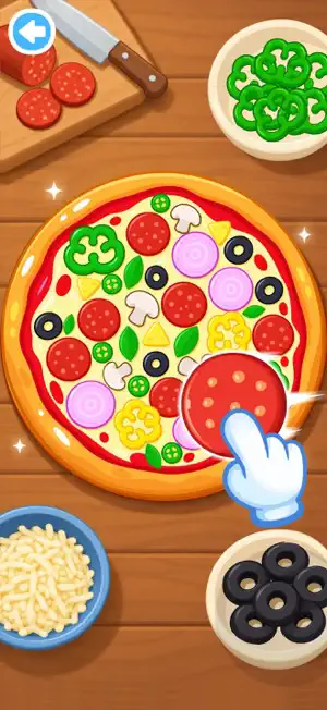Kids Cooking Games - Pizza Maker screenshot 1