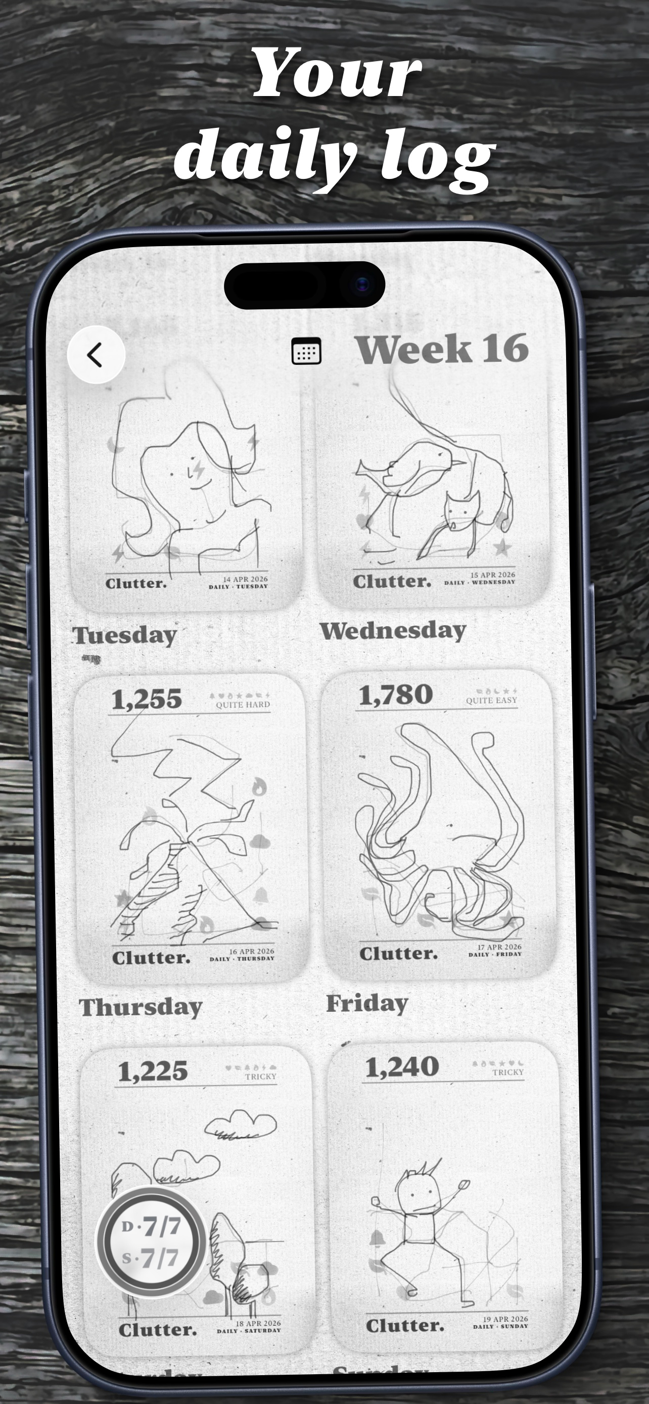 Clutter · Solve · Doodle screenshot 6