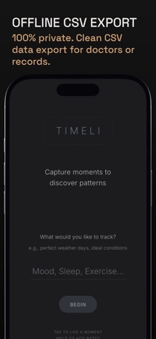 时间戳打卡记录 - Timeli screenshot