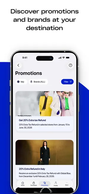 Global Blue - Shop Tax Free iPhone screenshot 4