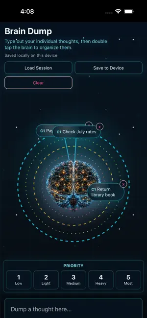 TODO Brain Dump screenshot 1