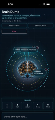 TODO Brain Dump screenshot