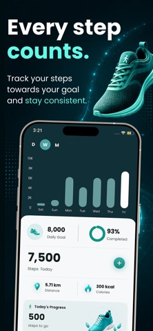 Walk to Unlock Screen Time iPhone screenshot