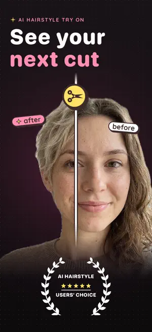 AI Hairstyle Try On: Haircut screenshot 1