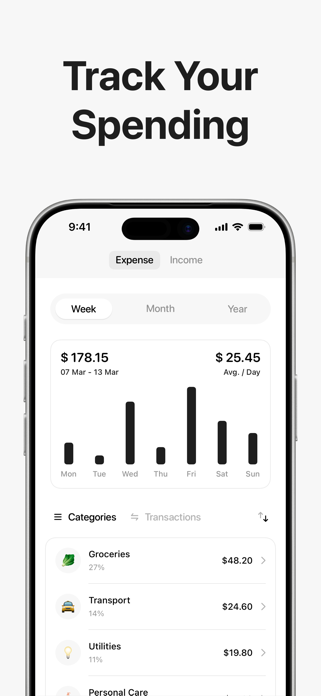 Expense tracker Money manager Screenshot 2 of 5
