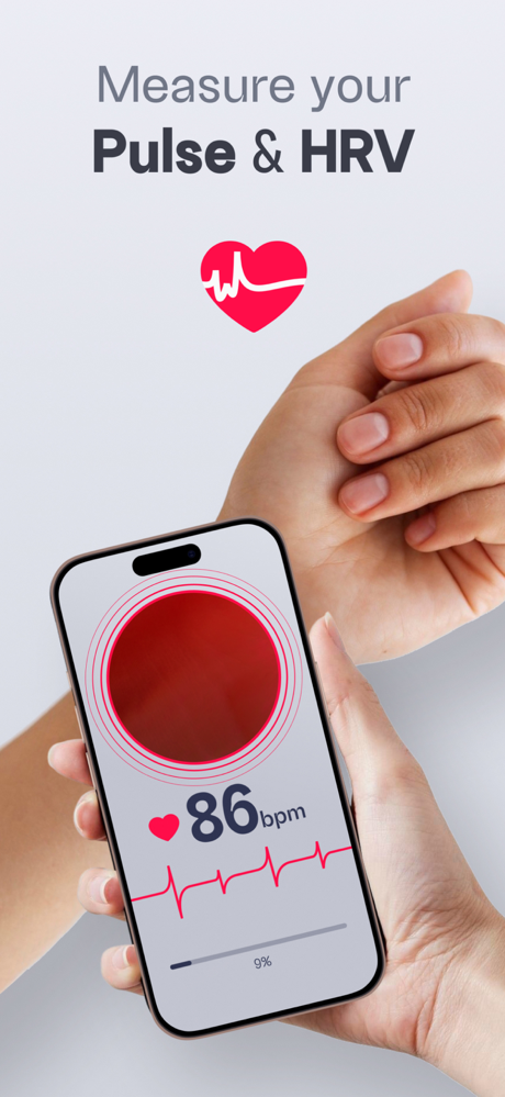 Wellmy - Heart Rate Monitor screenshot 1