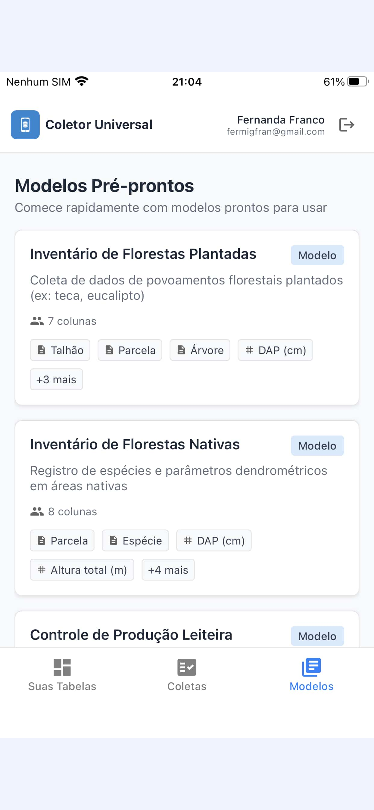 Coletor Universal