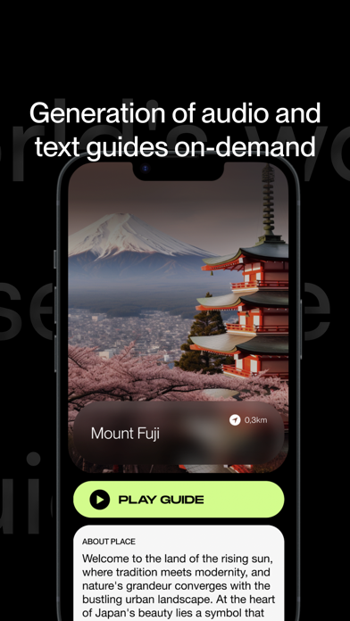 Xploro - AI Travel Audio Guide Screenshot
