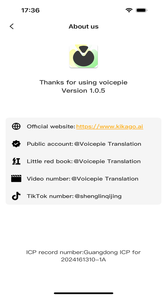 #6. voicepie (iOS) 由: Shenzhen Shenglin Qijing Semi-Conductor Co., Ltd.