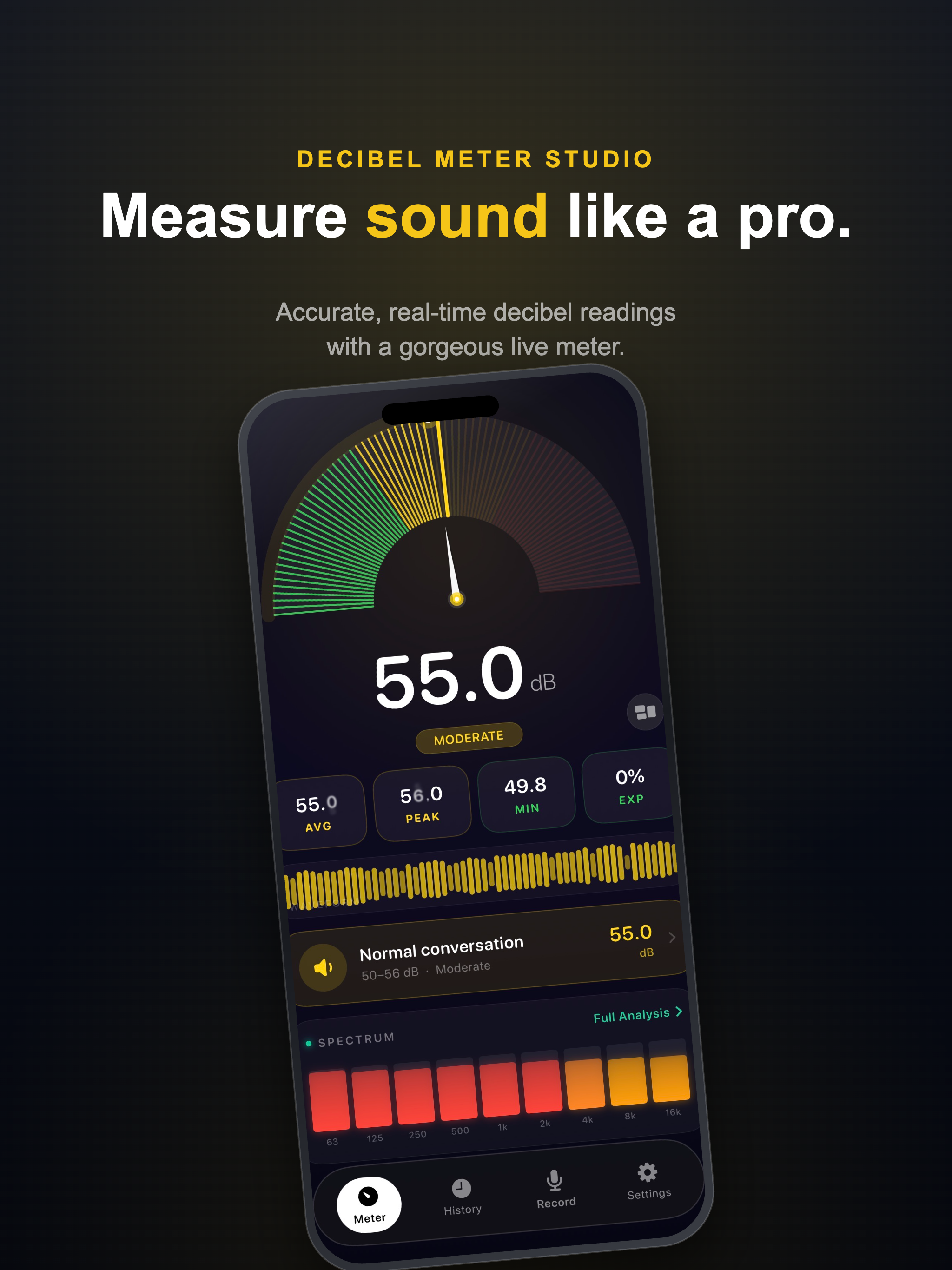 Decibel Meter Studio