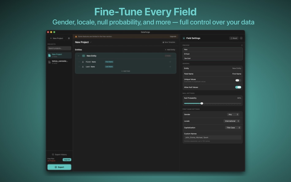 #4. DataForge (macOS) Podle: JAKUB HRADILEK