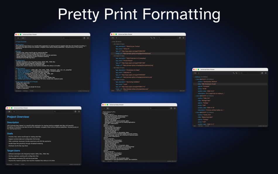 #2. Universal Data Viewer: UDV (macOS) Ved: Pierre Stanislas